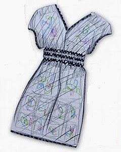 Vestido o túnica griega. No necesita patrón yo elijo Coser Vestido Medieval Sin Patrón DIY para aprender como hacer un